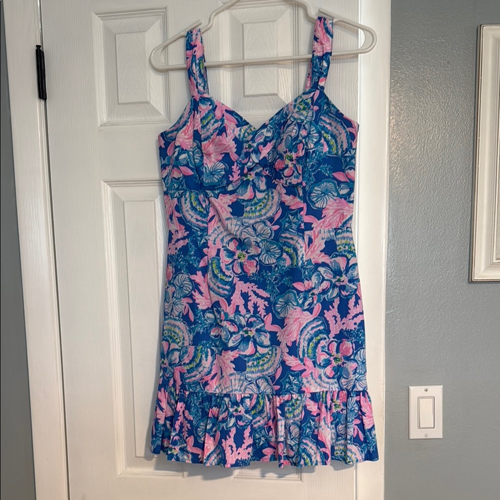 Lilly Pulitzer Floral Print Dress